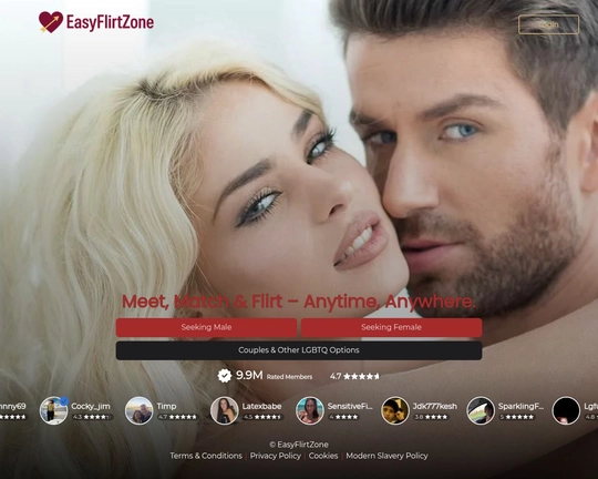 EasyFlirtZone Logo